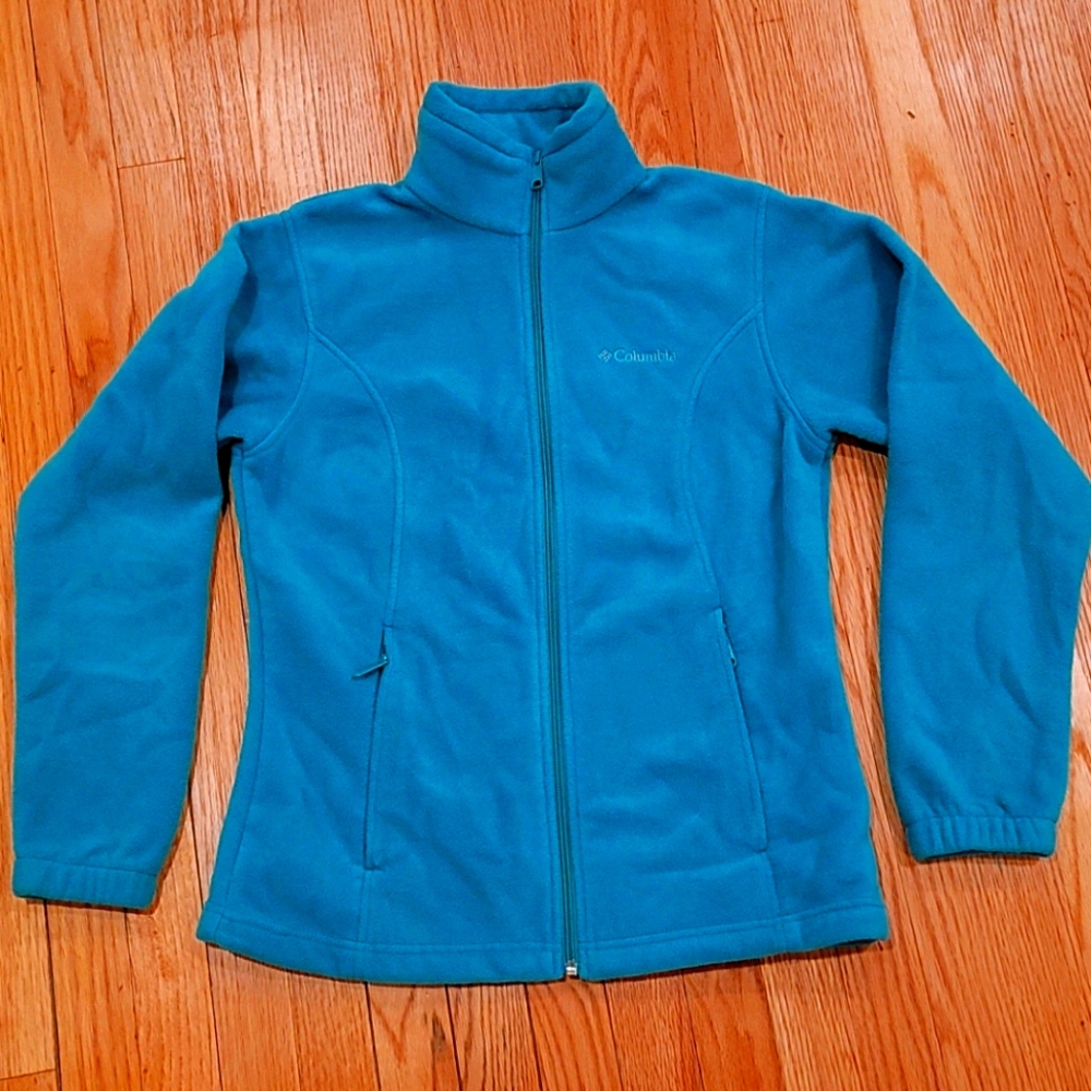 Columbia fleece zip up jacket - Picture 1 of 4